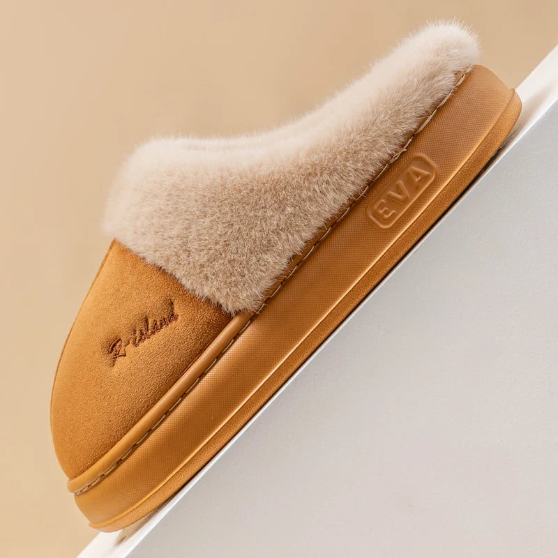 New Winter Cozy Warm Fluffy Slippers