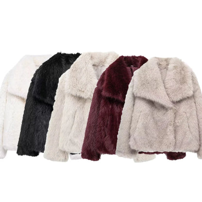 Winter Faux Fur Coat