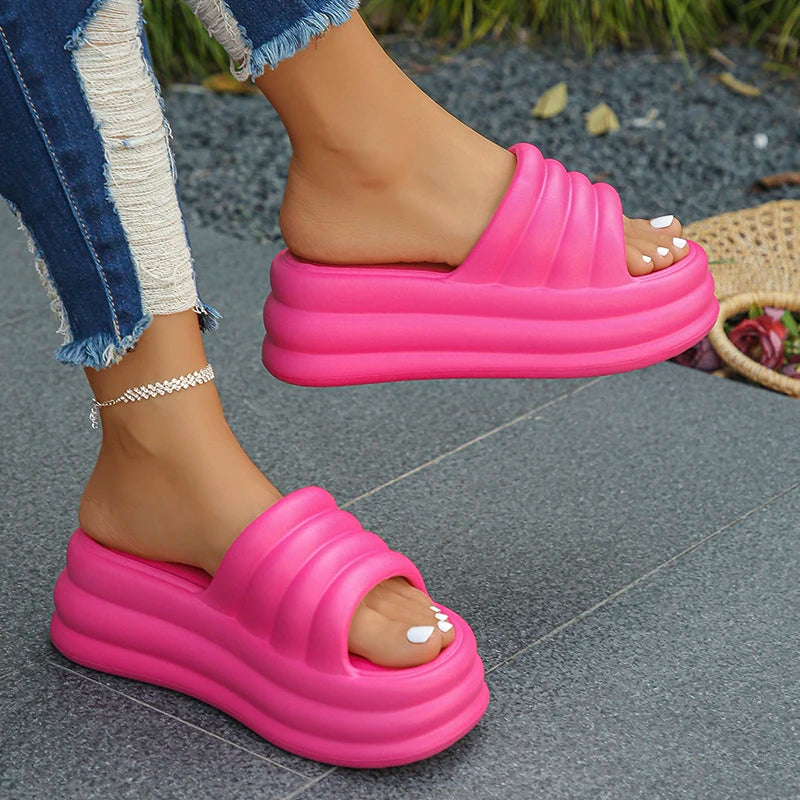 Chunky Platform Slippers