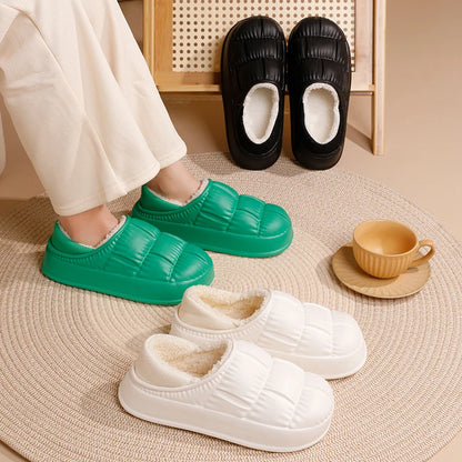 Waterproof Non-Slip Winter Slippers