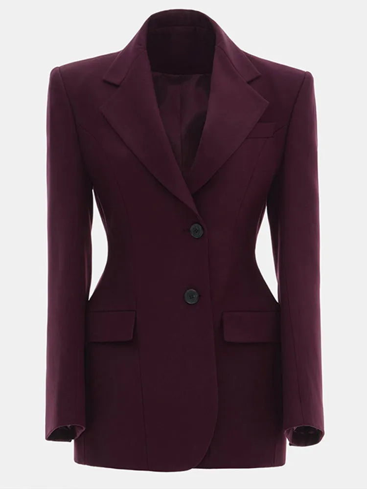 Eleganter Damen Slim Blazer