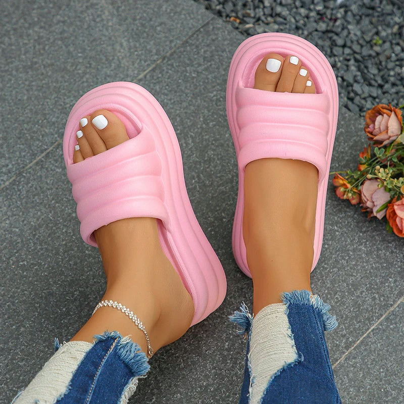 Chunky Platform Slippers