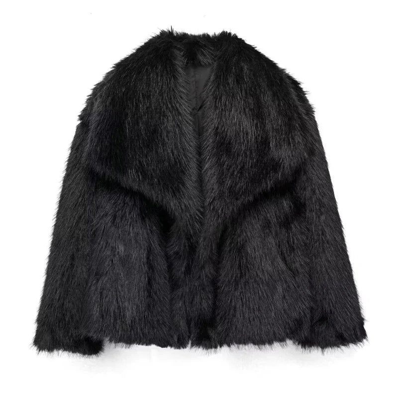 Winter Faux Fur Coat