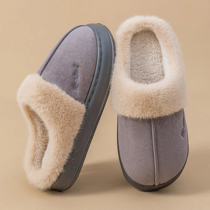 New Winter Cozy Warm Fluffy Slippers