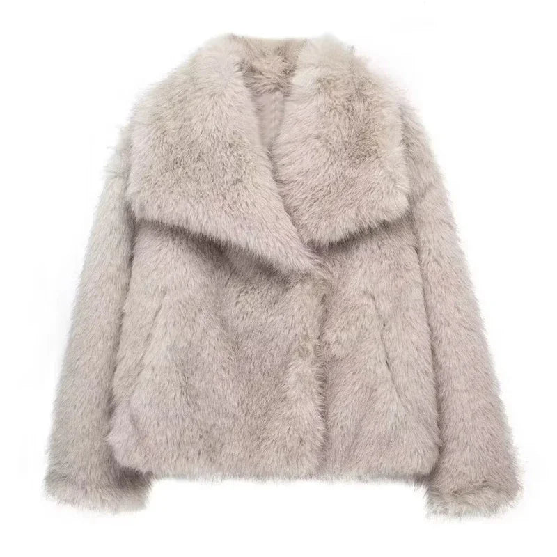 Winter Faux Fur Coat