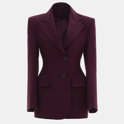 Eleganter Damen Slim Blazer