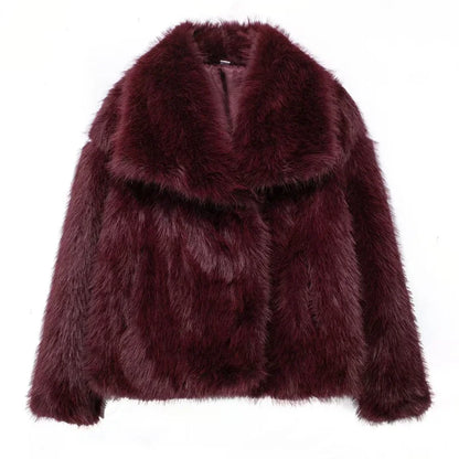 Winter Faux Fur Coat