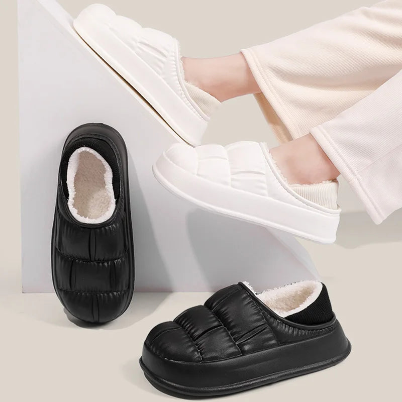 Waterproof Non-Slip Winter Slippers